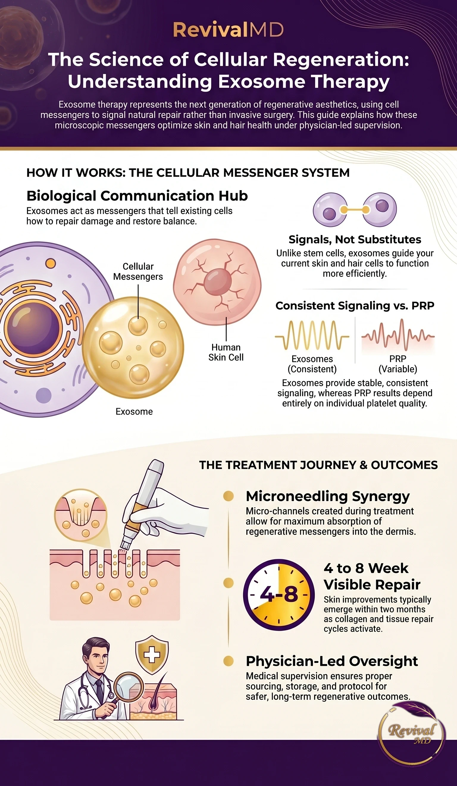 Exosome Therapy in NJ: The Future of Regenerative Aesthetics infographic